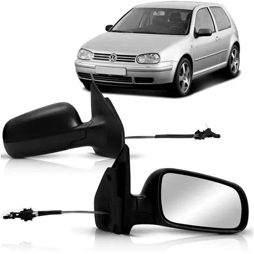 Retrovisor Golf 99 2000 2001 2002 2003 2004 2005 2006 Controle Interno