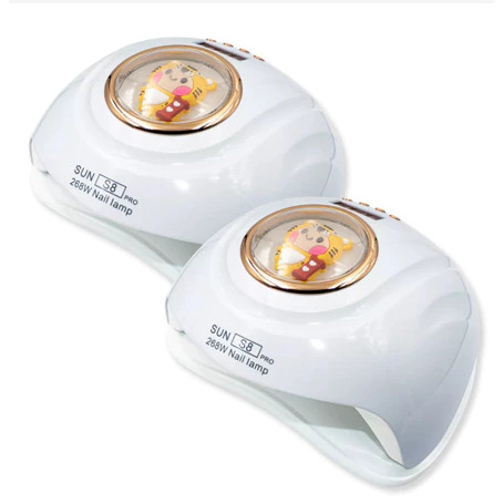 KIT 2x Cabines Sun S8 Pro Sioux 57 LEDs 268w Unha Gel Acrigel Secagem Rápida BIVOLT em Oferta na Shopee