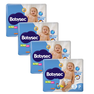 Kit com 4 Pacotes Fralda Babysec UltraSec Jumbinho P Galinha Pintadinha 20un em Oferta na Shopee