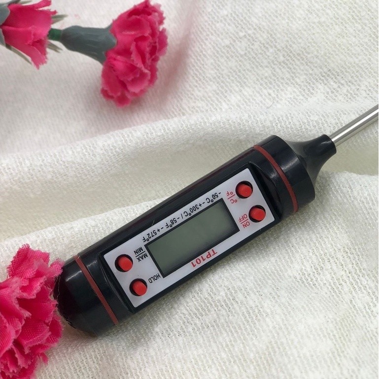 Termômetro Digital Culinário Tipo Espeto Alimentos Cozinha CLINK 1 unidade