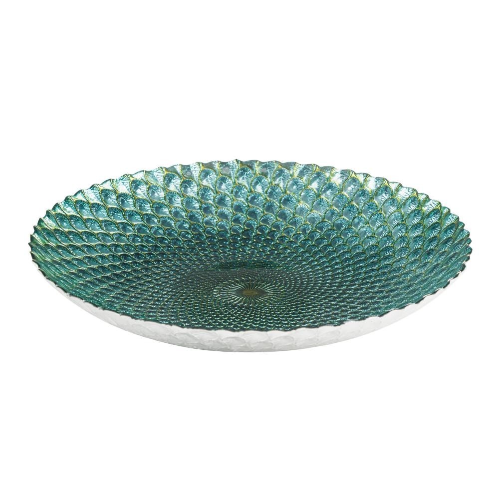 Centro de Mesa Wolff Instambul de Vidro 41cm x 6,5cm - Home & Living
