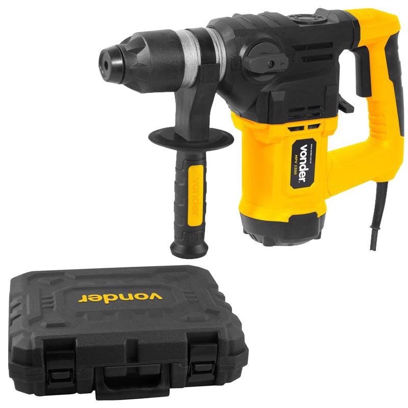 Martelete Perfurador e Rompedor 1500W com Maleta MPV 1500 VONDER em Oferta na Shopee
