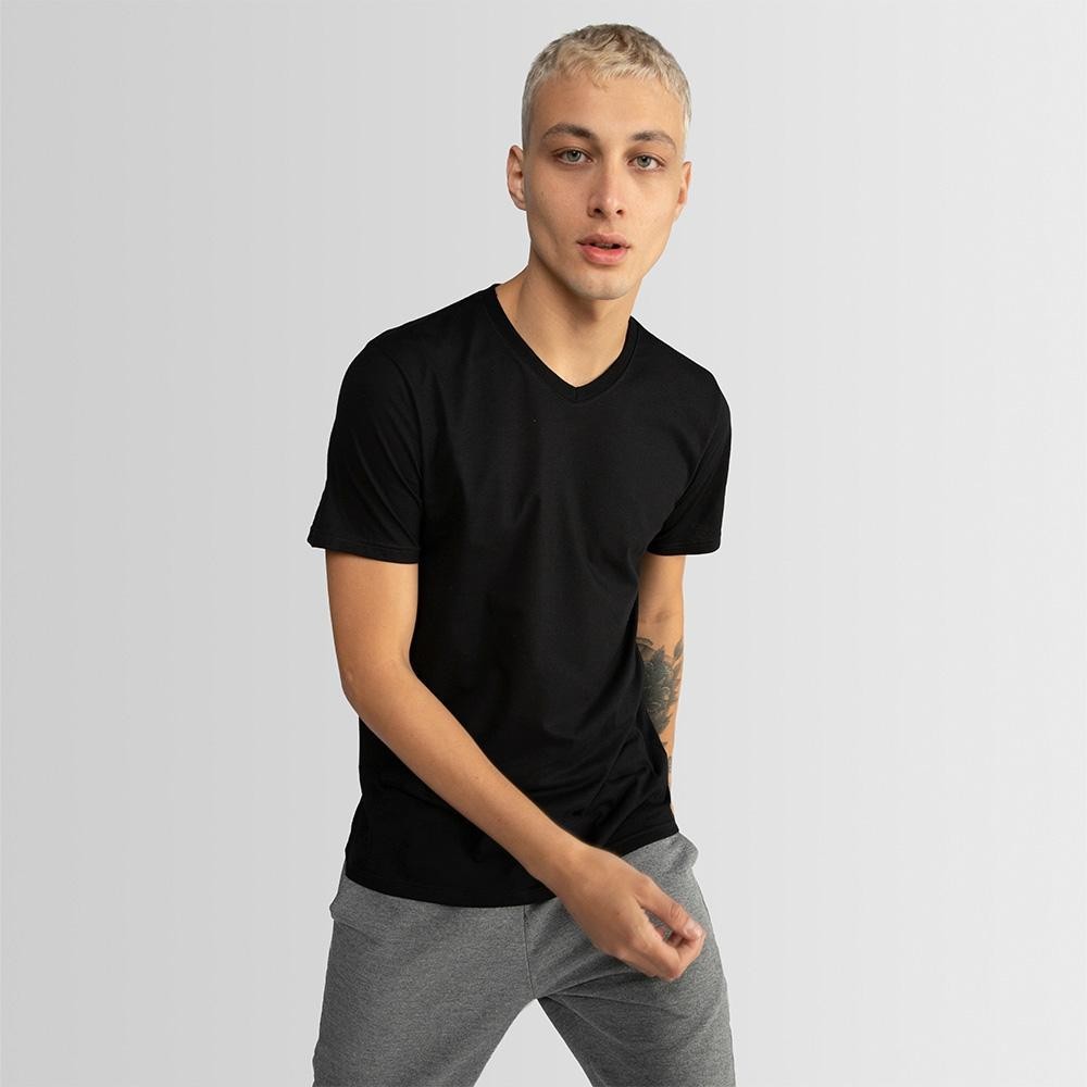 Tech T-Shirt Impermeável Gola V Masculina