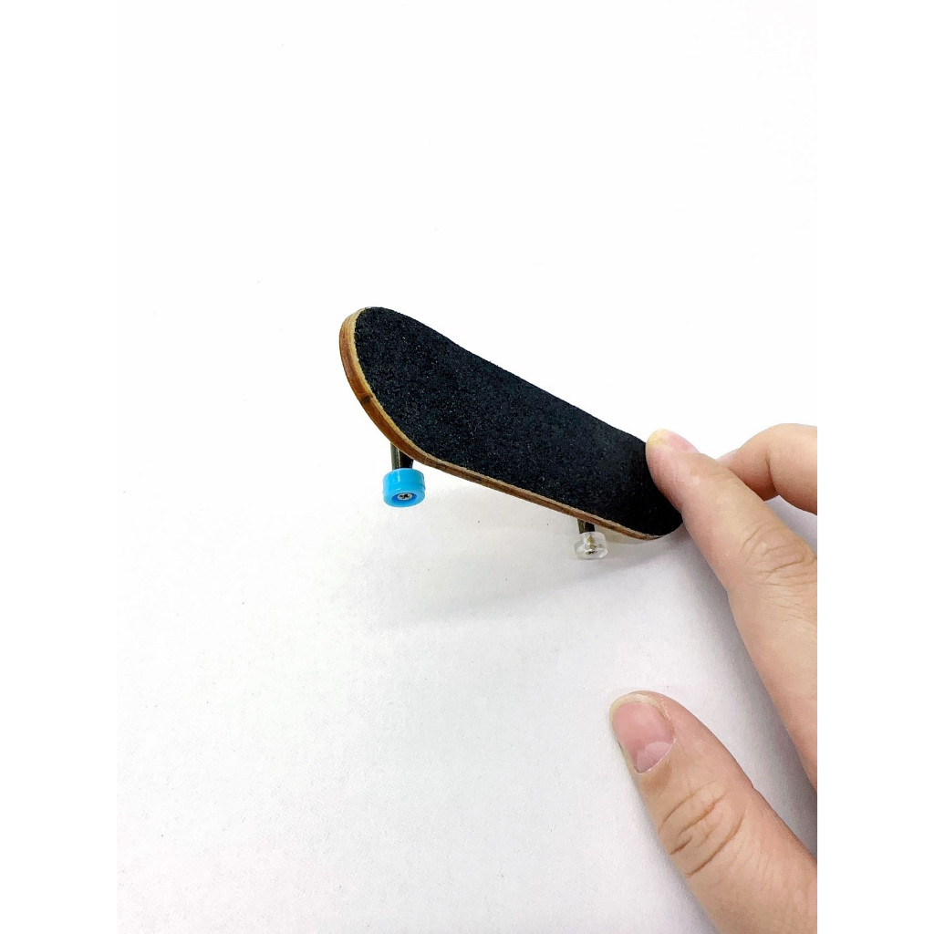 Skate De Dedo Profissional Fingerboard de madeira conjunto completo 5 camada bordo deck