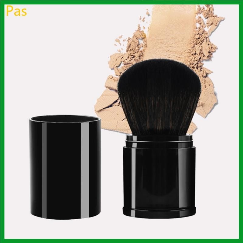 Retractable Kabuki-Makeup Brushes Powder Brush Pequenas Pincéis Maquiagem Viagem Ferramenta Para Creme Pó Solto