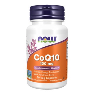 Coenzima CoQ10 100mg Now Foods 30Cáps Importado em Oferta na Shopee