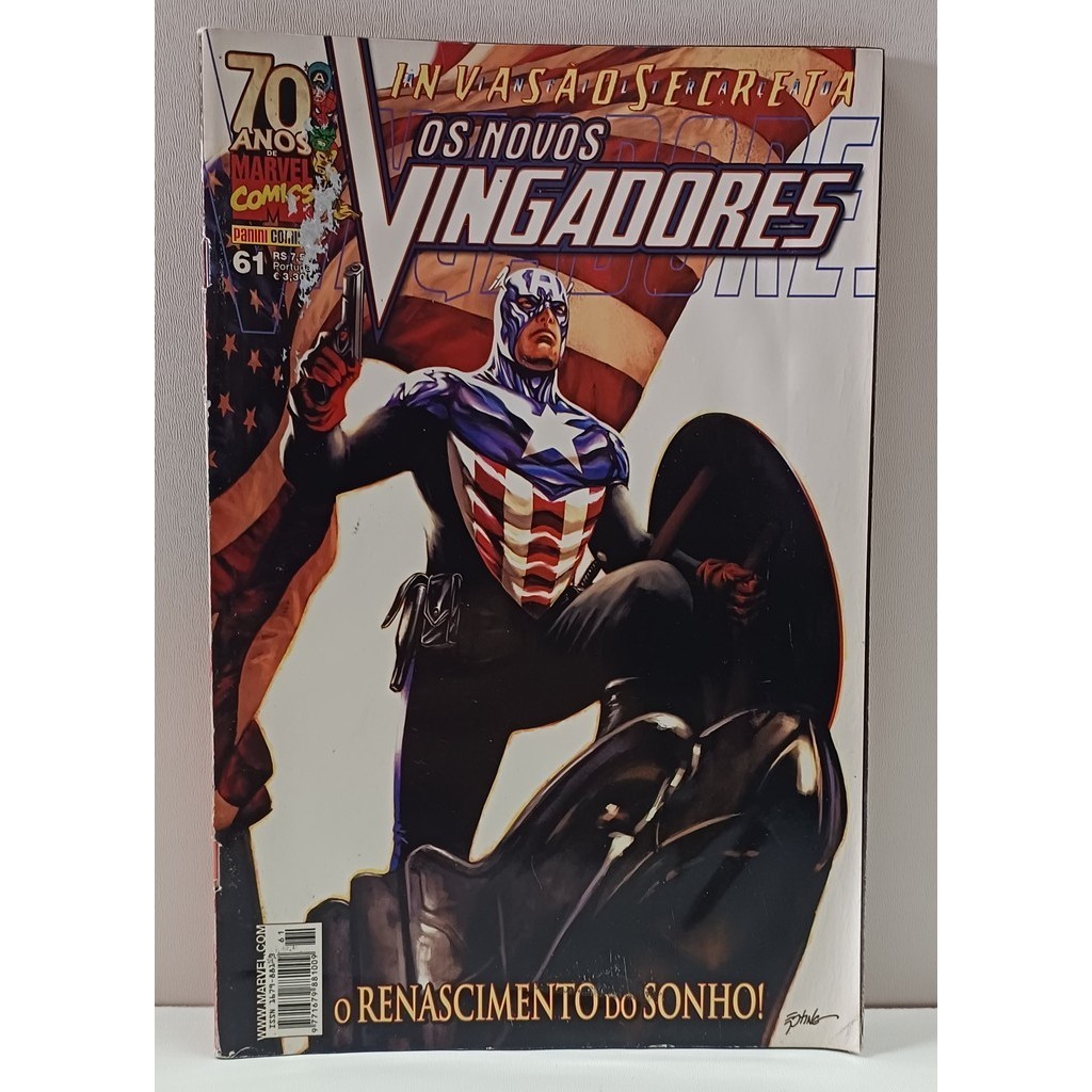 Hq Os Novos Vingadores Nº 61 - Invasão Secreta
