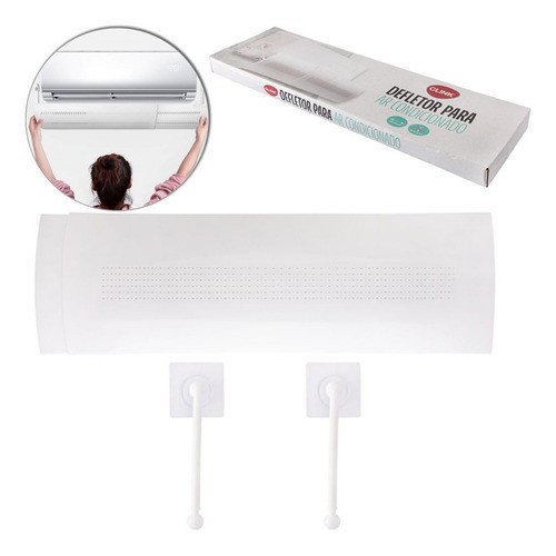 Defletor Ar Condicionado Split Tamanho Ajustável 60 A 103 Cm em Oferta na Shopee