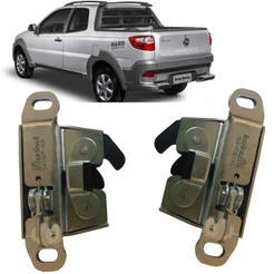 Par Fechadura Tampa Caçamba Fiat Strada 2008 2009 2010 2011