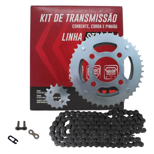 Kit Relação Fan 125/ Cargo 125 2009/2013 Sem Retentor Did. em Oferta na Shopee
