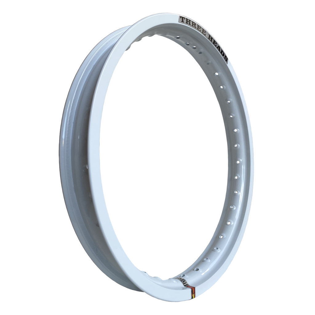 Aro Threeheads Unitário 21x185 Roda Alumínio Dianteiro Lander Falcon Xt Xre 300 Crf Branco
