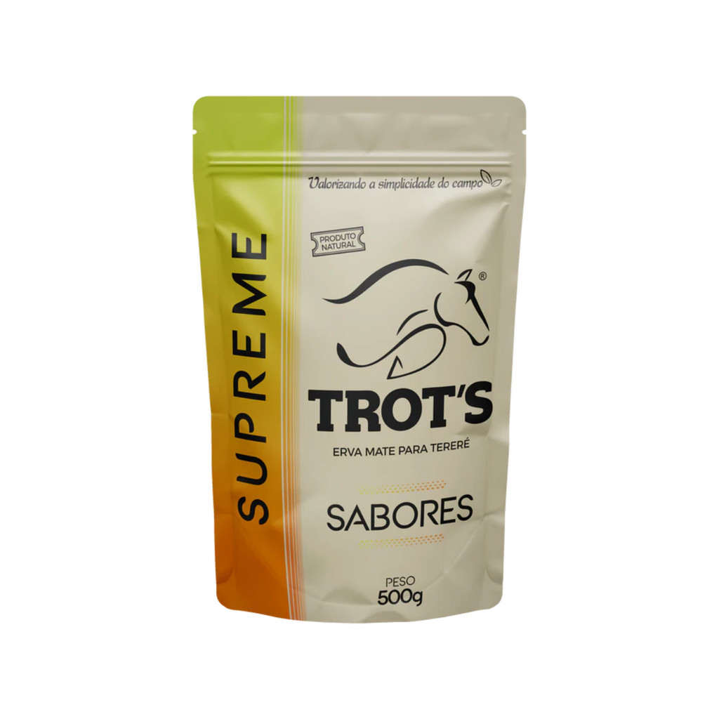 Erva Mate Tereré Premium Trots 500g Sabor Supreme Fitx
