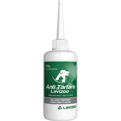 Antitártaro Gel Lavizoo para Cães e Gatos - 100 g