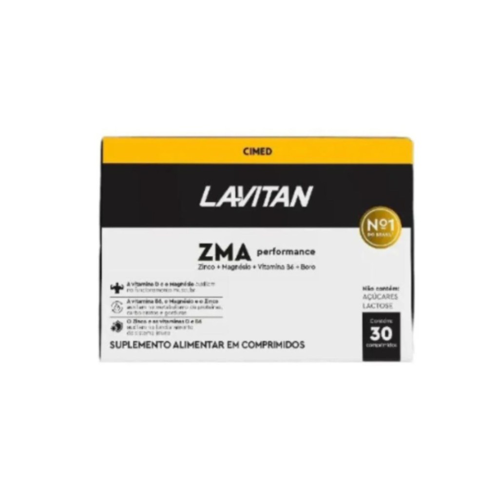 Lavitan ZMA Performance 30 Cápsulas - Cimed