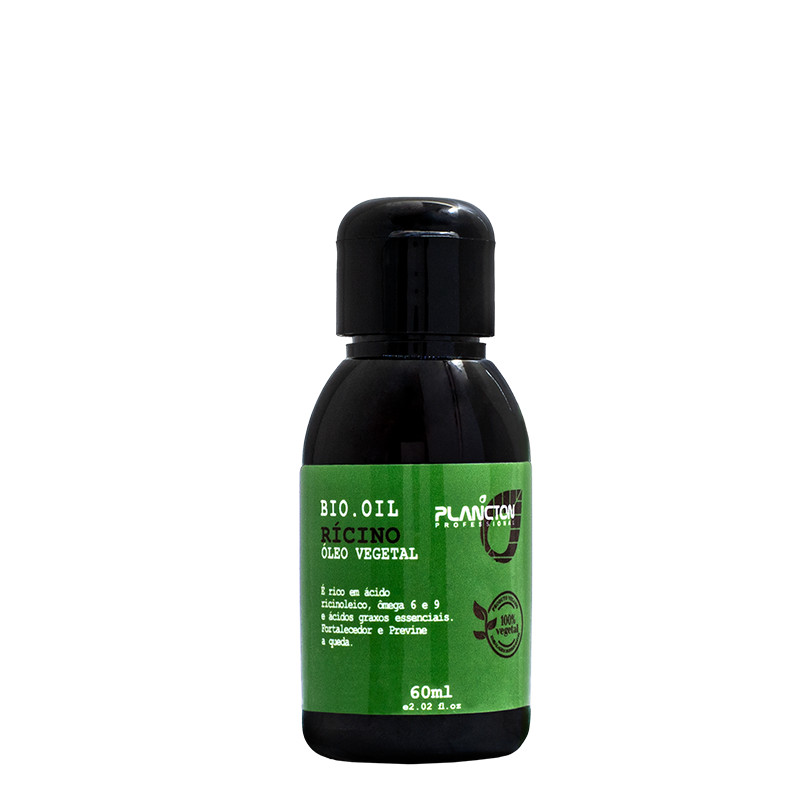 Bio Oil Rícino - Óleo Vegetal - 60ml - Plancton Professional
