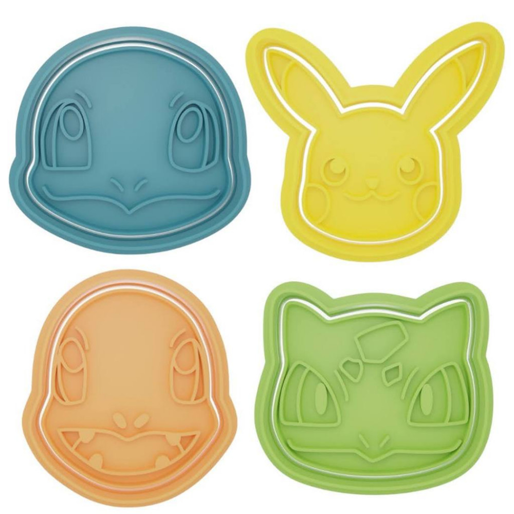 Cortador Biscoito Molde Forma POKEMON PIKACHU Marcador Carimbo Pasta Americana Massa Impres