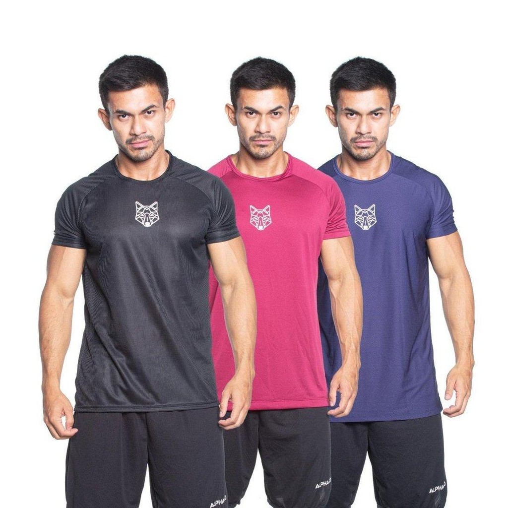 Kit 3 Camisetas Masculina Dry Alpha Co