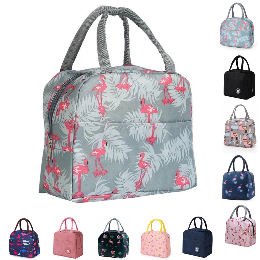 Bolsa Térmica Portátil Feminina Masculina Unissex Porta Marmita Viagem Lanche Bebida Piquenique