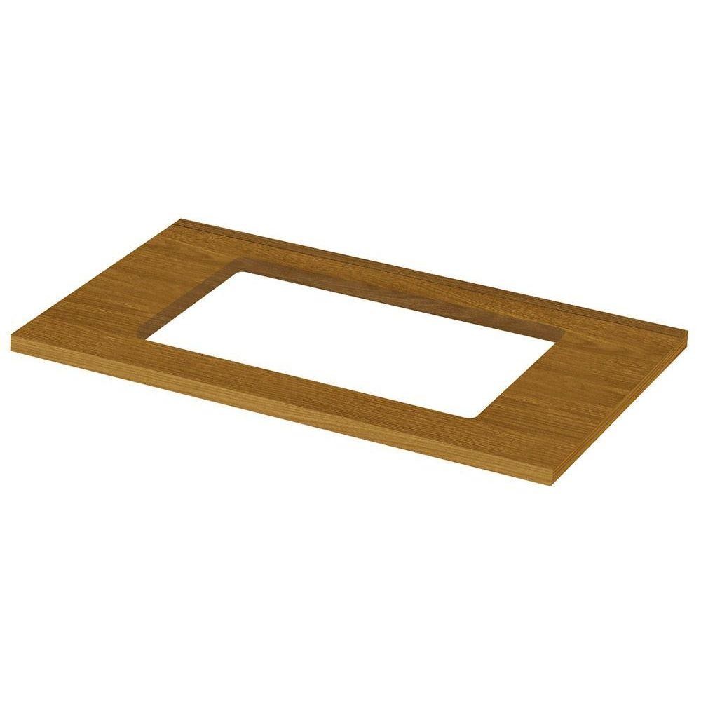 Tampo p/ Balcão Cozinha Gabinete Cooktop 80x53cm Nature - Henn em Oferta na Shopee