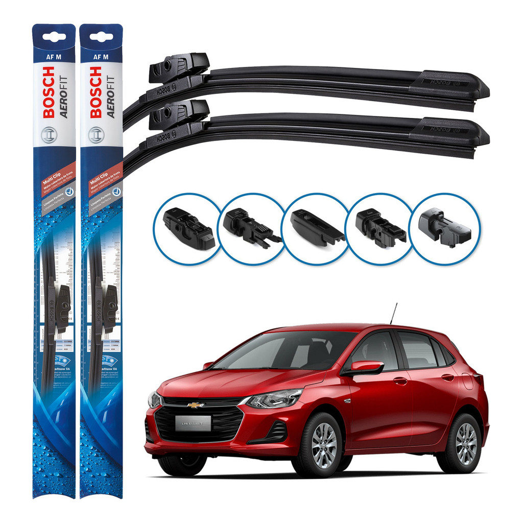 Palheta Limpa Parabrisa Gm Onix 2019 A 2025 Bosch Multiclip