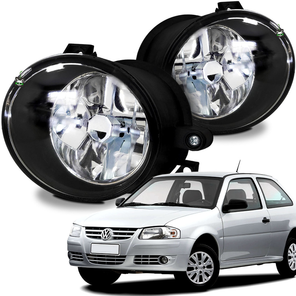 Par Farol Auxiliar Milha Gol G4 2006 2007 2008 - Spare Parts and Accessories for Vehicles