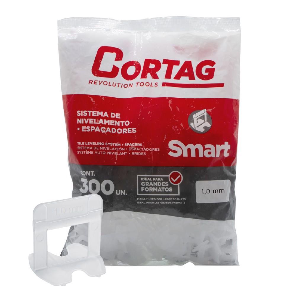 Espaçador Para Nivelador 1,0mm Com 300 Unidades (SMART 61979) - Cortag