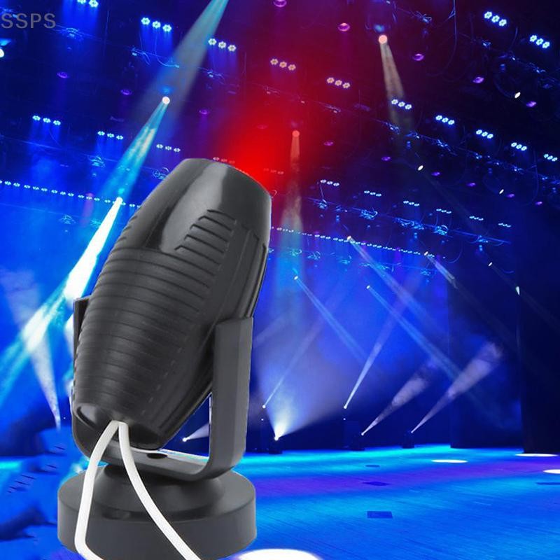 [SSPS] 1Pc RGB LED Refletor De Palco 360 Graus Para Festa De Casamento Atmosfera Lâmpada De Feixe FAH