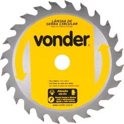 Lamina Serra Circ Vídea 350x30x3,8mm 24d 3800rpm Vonder