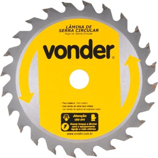 Lamina Serra Circ Vídea 350x30x3,8mm 24d 3800rpm Vonder em Oferta na Shopee