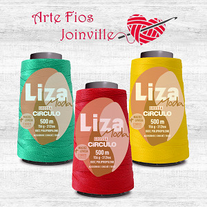 Fio Liza Moda Círculo Grossa 500 Metros Tex 312