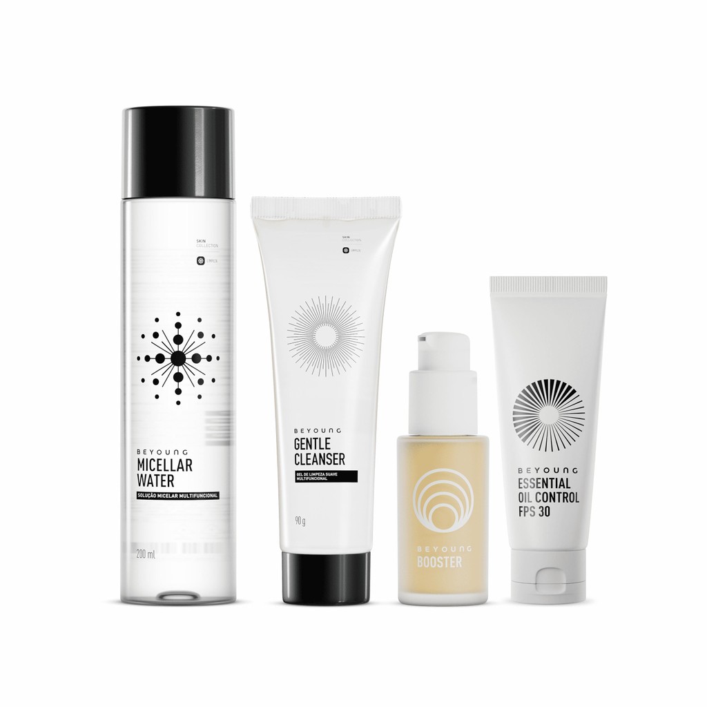 Kit Beyoung Skincare Completo Multifuncional 4 Produtos - Beauty