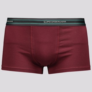 Cueca Sunga Lupo Algodão com Elastano Vinho em Oferta na Shopee
