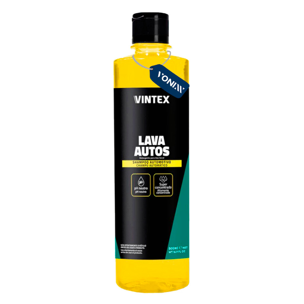 Lava Autos 500ml Shampoo Concentrado Automotivo Vonixx / Vintex em Oferta na Shopee