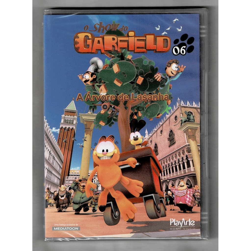 O Show Do Garfield DVD Vol. 6 A Árvore De Lasanha