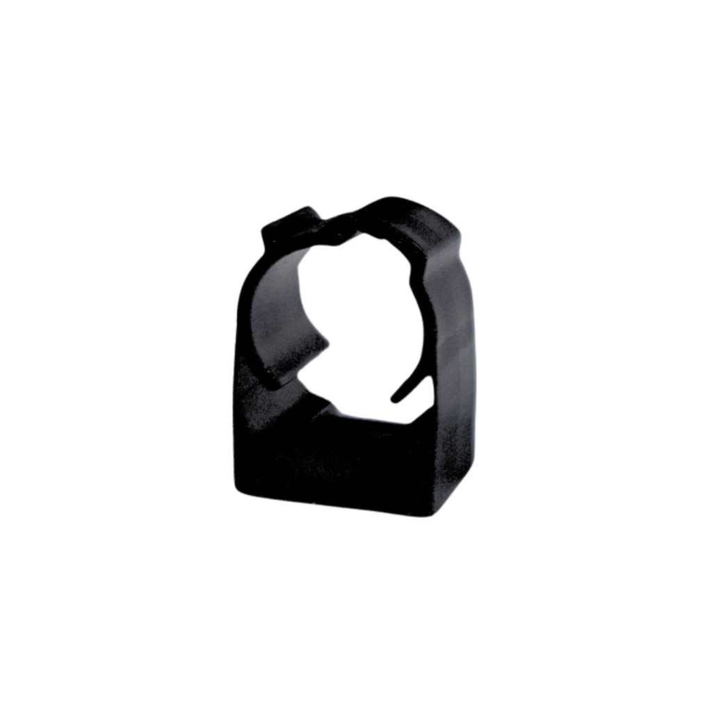 ABRAÇADEIRA PVC 1" PRETA - MAXXBOX
