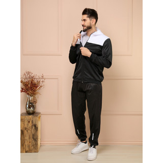 Agasalho Abrigo CONJUNTO Adulto Jaqueta + Calça Corta Vento 2 Cor Com Capuz Masculino Feminina