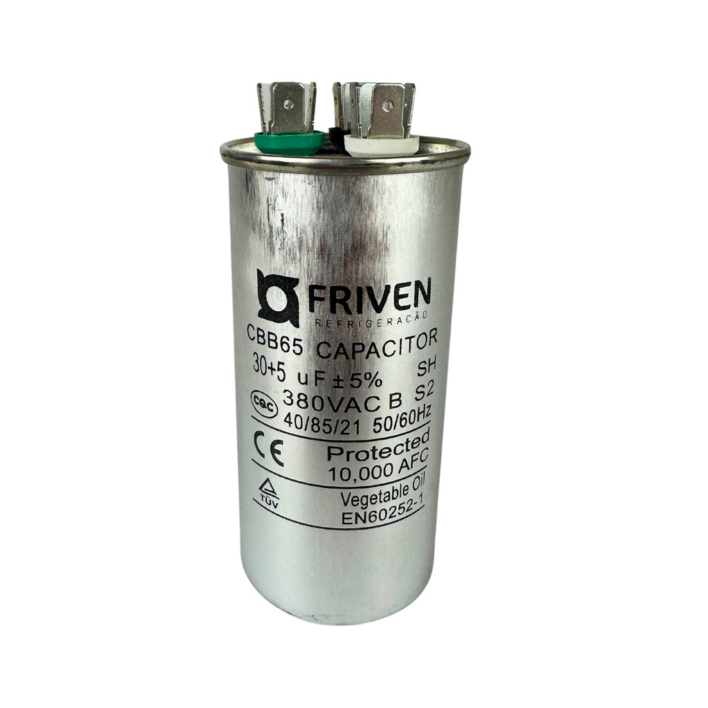 Capacitor Duplo Ar Condicionado 30uf + 5uf 380v