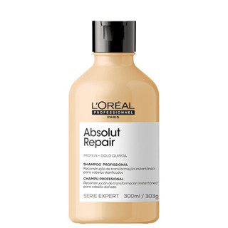 L'Oréal Professionnel Serie Expert Absolut Repair Gold Quinoa Protein - Shampoo 300ml em Oferta na Shopee