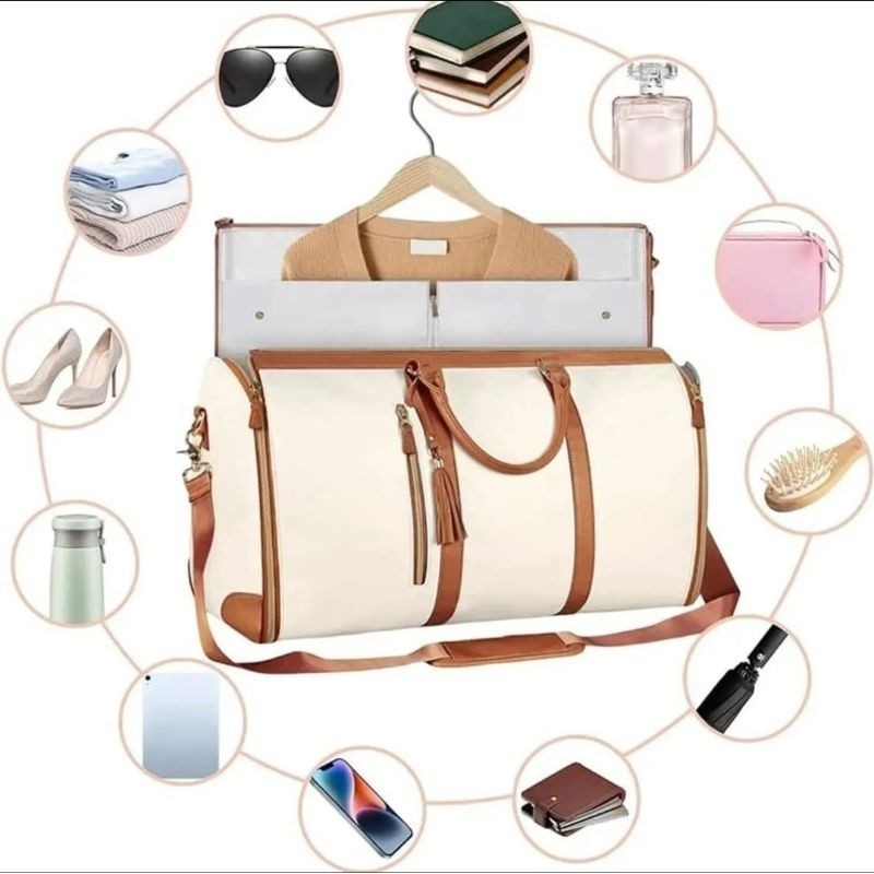 Nova Bolsa de Viagem Grande Feminina Dobrável e Impermeável Estilo no Dia a Dia, MODA SHOP