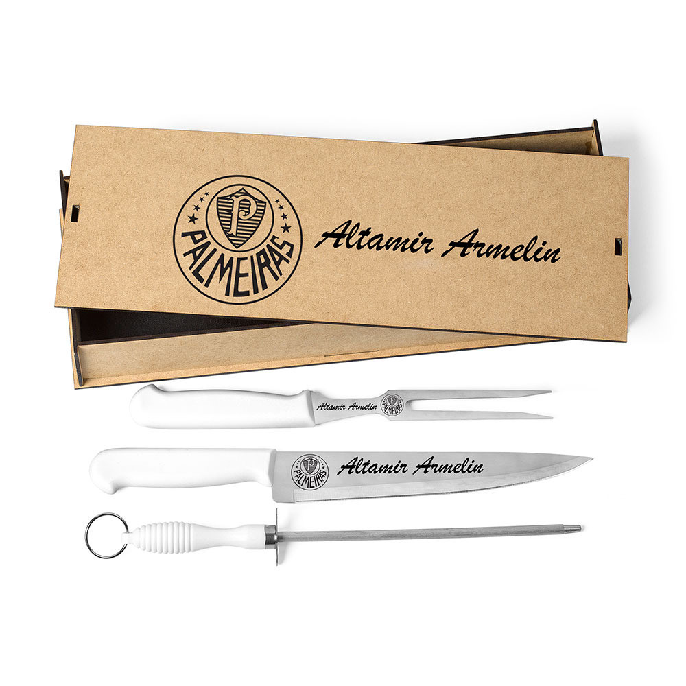 Imagem Kit de Faca Churrasco Profissional Personalizado