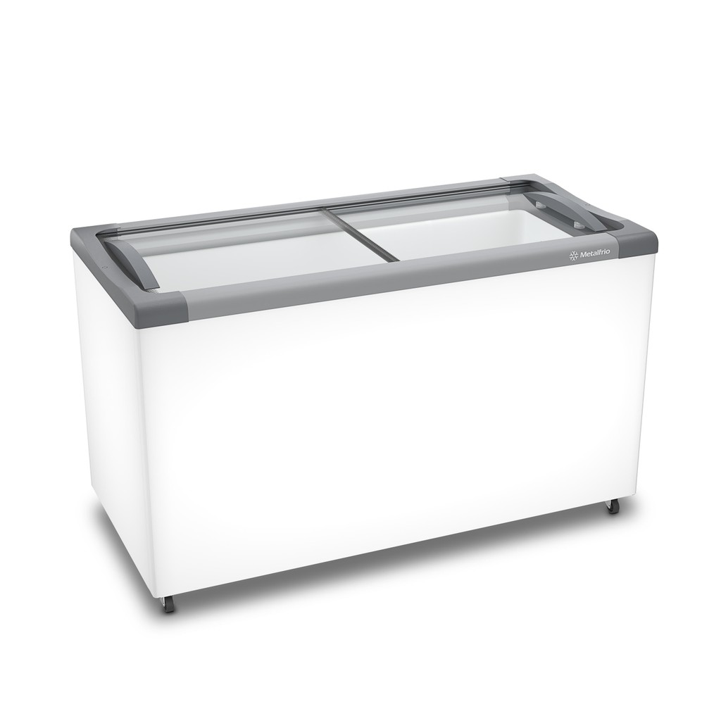 🛍️ Freezer Horizontal Congelados Tampa Vidro 318/399L NF40 Metalfrio