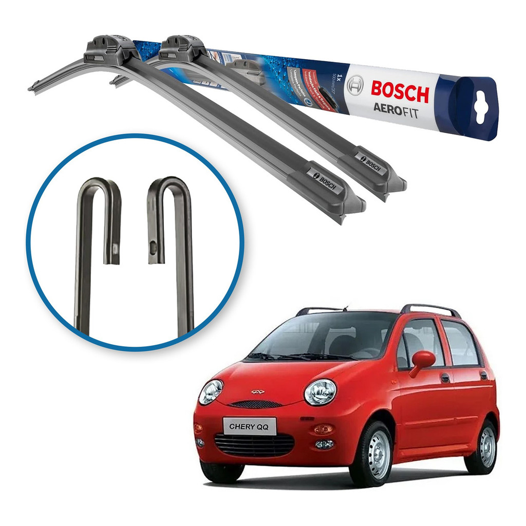 Palheta Limpador Parabrisa Original Bosch Chery QQ 2011 A 2016 em Oferta na Shopee