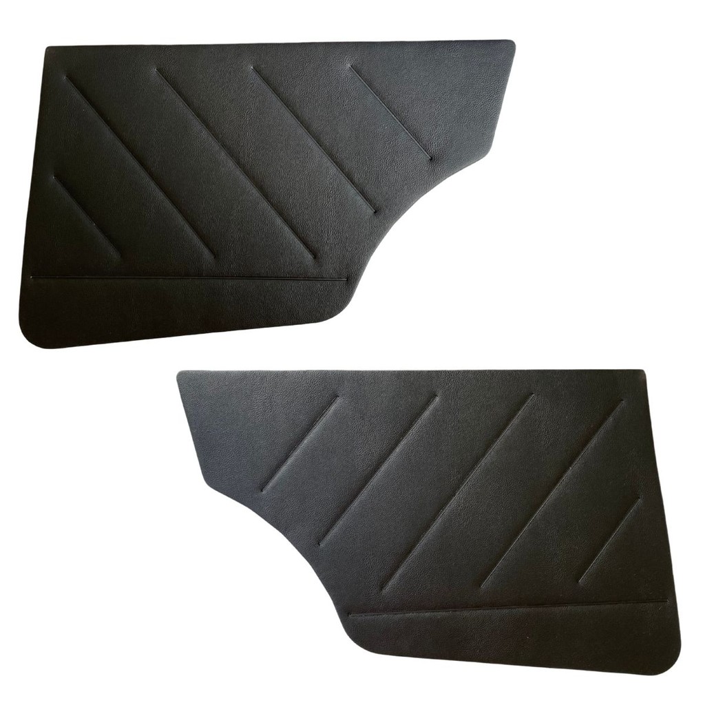 Forro Porta Traseira 4p Preto Uno 84 até 2004 Courvin