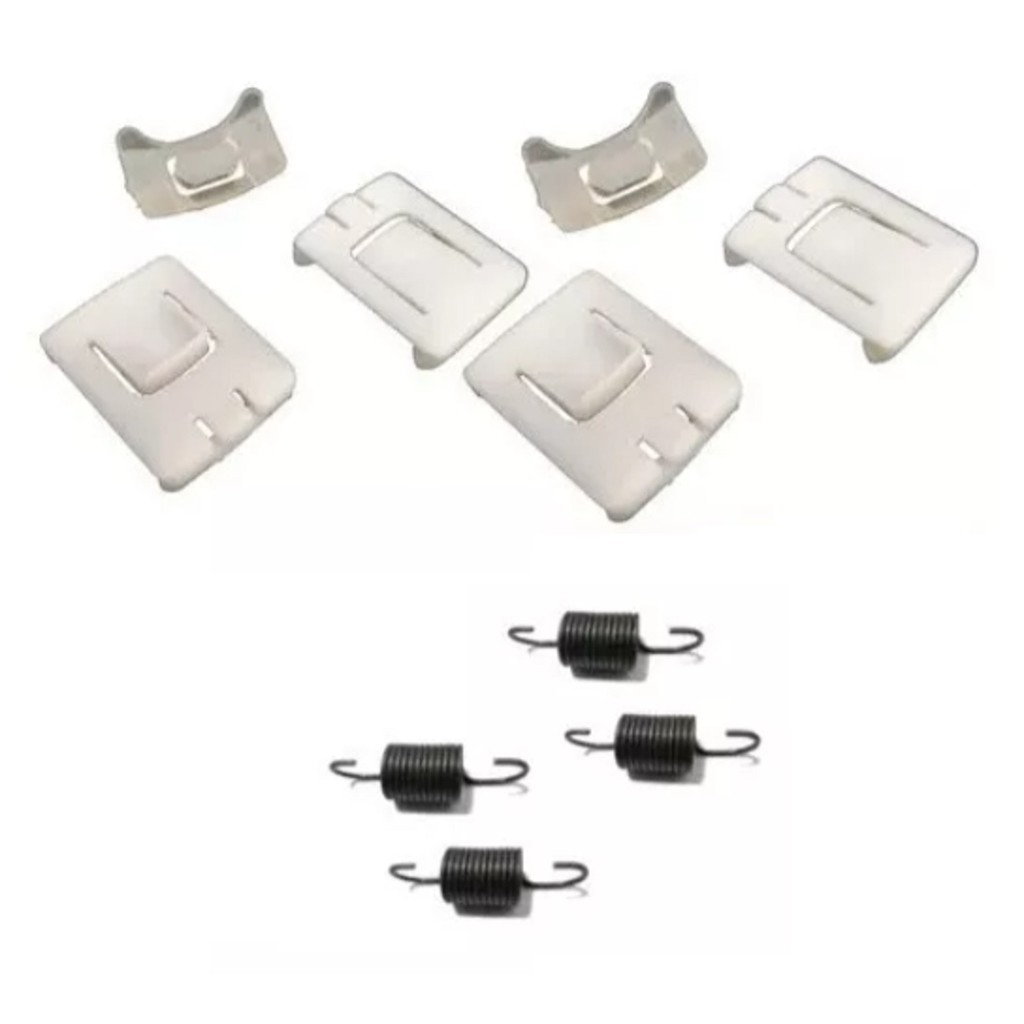Kit Bucha Guia Trilho Banco Gol Voyage Original Vw