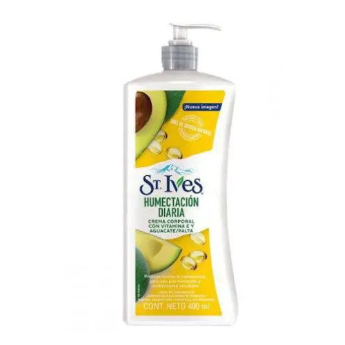 ST. Ives - Humectacion Diaria - Hidratante Abacate com Vitamina E 400 mL