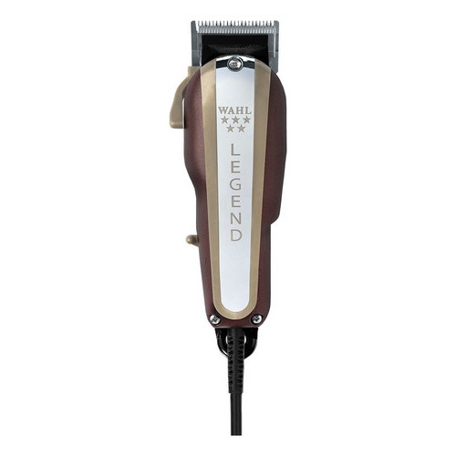 Máquina Corte Profissional Wahl Legend Motor V9000 8 Pentes Cor Prateado/vermelho VOLTAGEM 220V