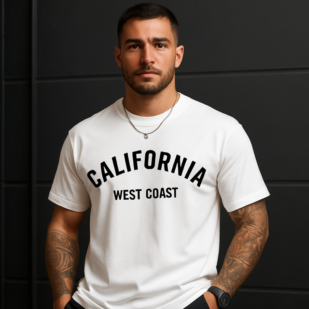 Camiseta Oversized Streetwear Unissex California