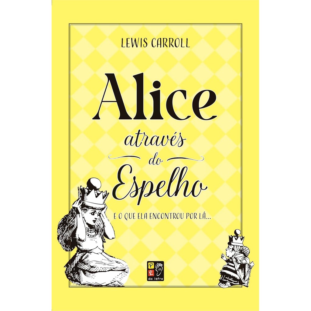 Alice Através do Espelho | Lewis Carroll em Oferta na Shopee