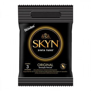 Preservativo Blowtex Skyn Sem Latex Com 3 Unidades em Oferta na Shopee