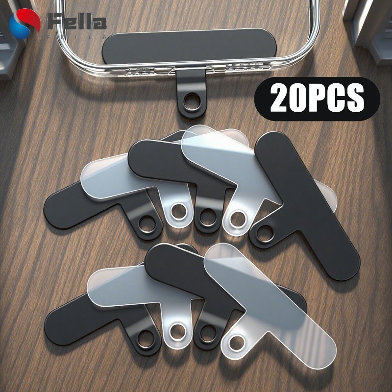 Suporte Para Cordão De Telefone Não Adesivo | Conector De Alça PE Ultrafino Cabe Na Maioria Dos Casos , Design Antiderra